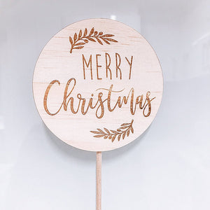 Christmas Cake Toppers - Shartruese