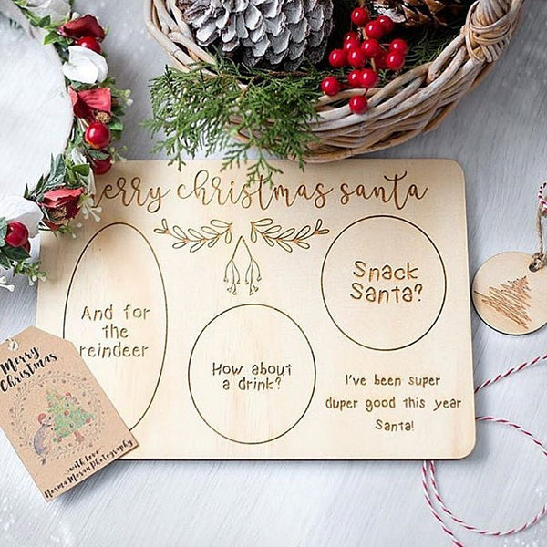 Christmas Eve Santa Board - ShartrueseChristmas Board