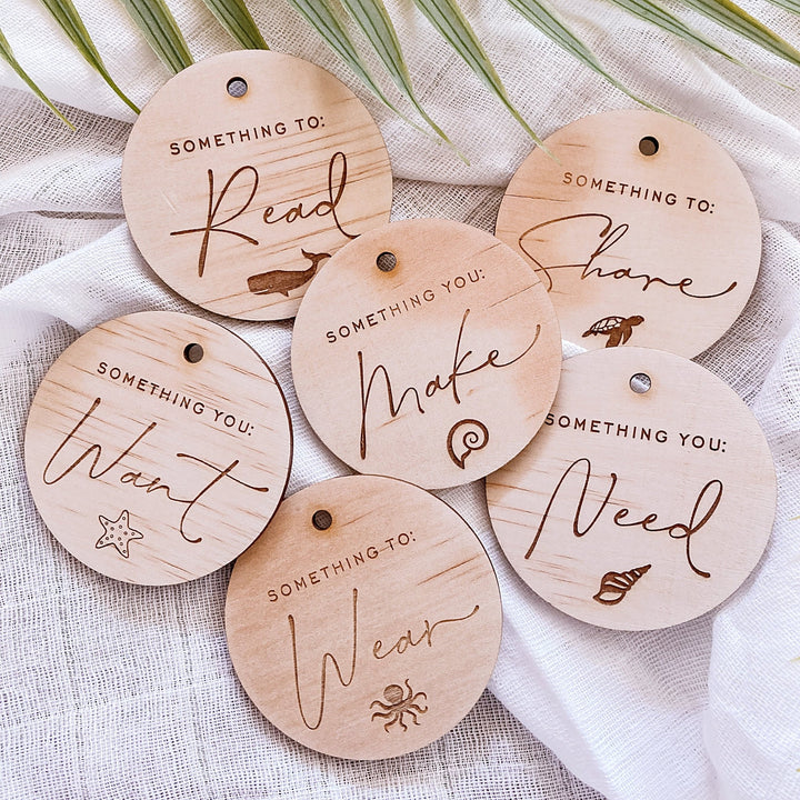 Christmas Eve Tag Set - ShartrueseGift Tags