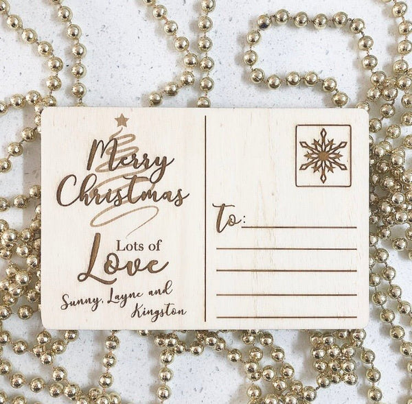 Christmas Postcard - Shartruese