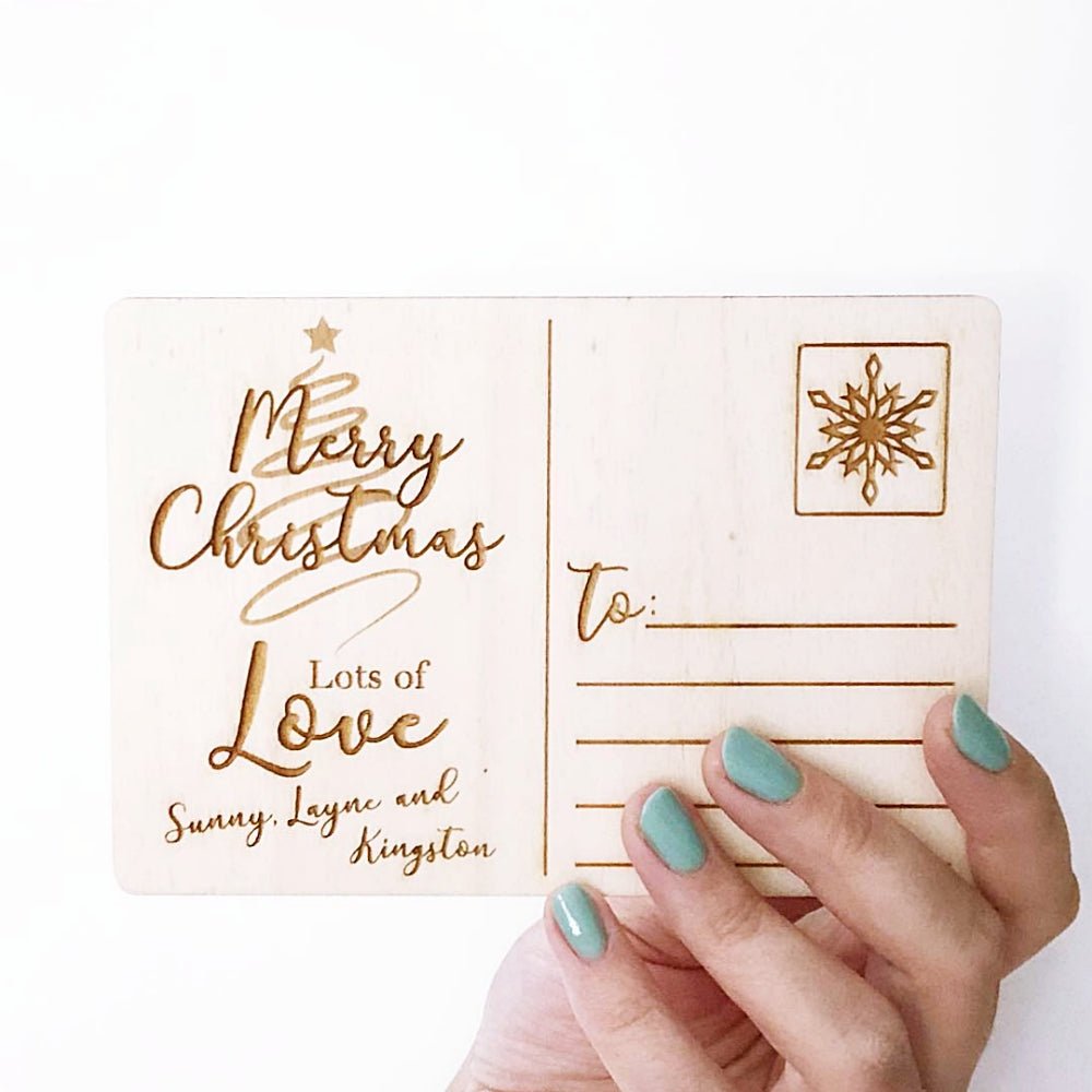 Christmas Postcard - Shartruese