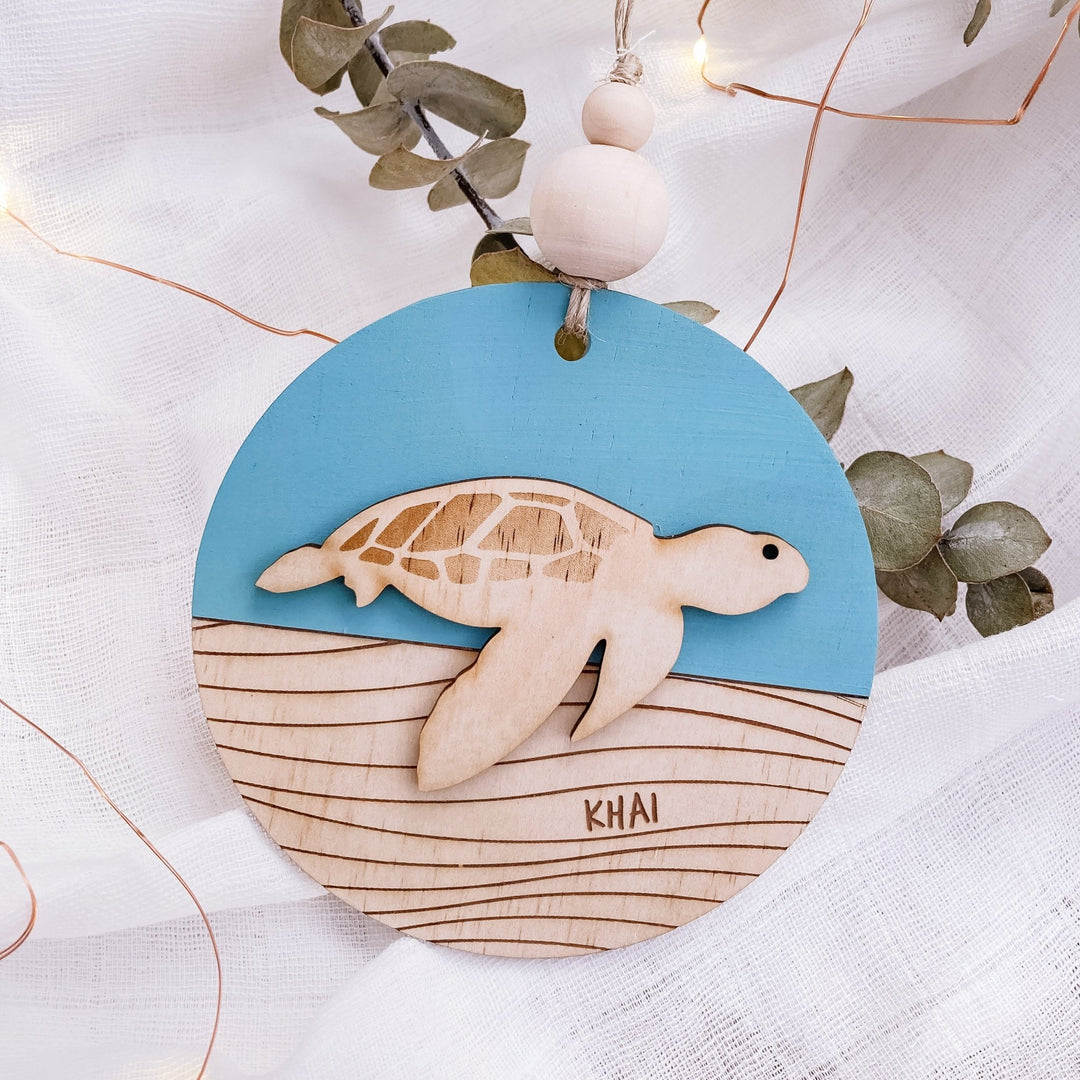 Coastal Christmas Bauble - ShartrueseChristmas Ornament