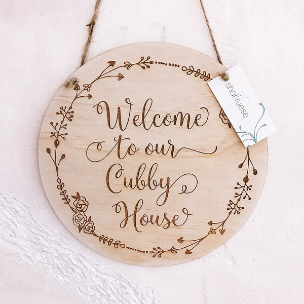 Cubby Plaque - ShartrueseCubby House