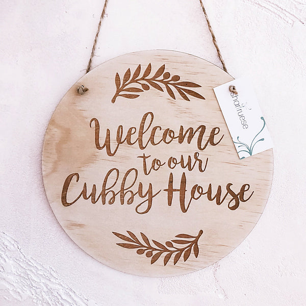 Cubby Plaque - ShartrueseCubby House