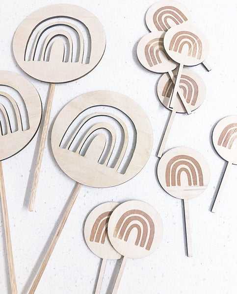 Cupcake Toppers - ShartrueseCup Cake Toppers