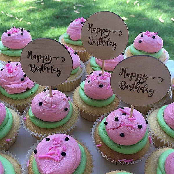 Cupcake Toppers - ShartrueseCup Cake Toppers