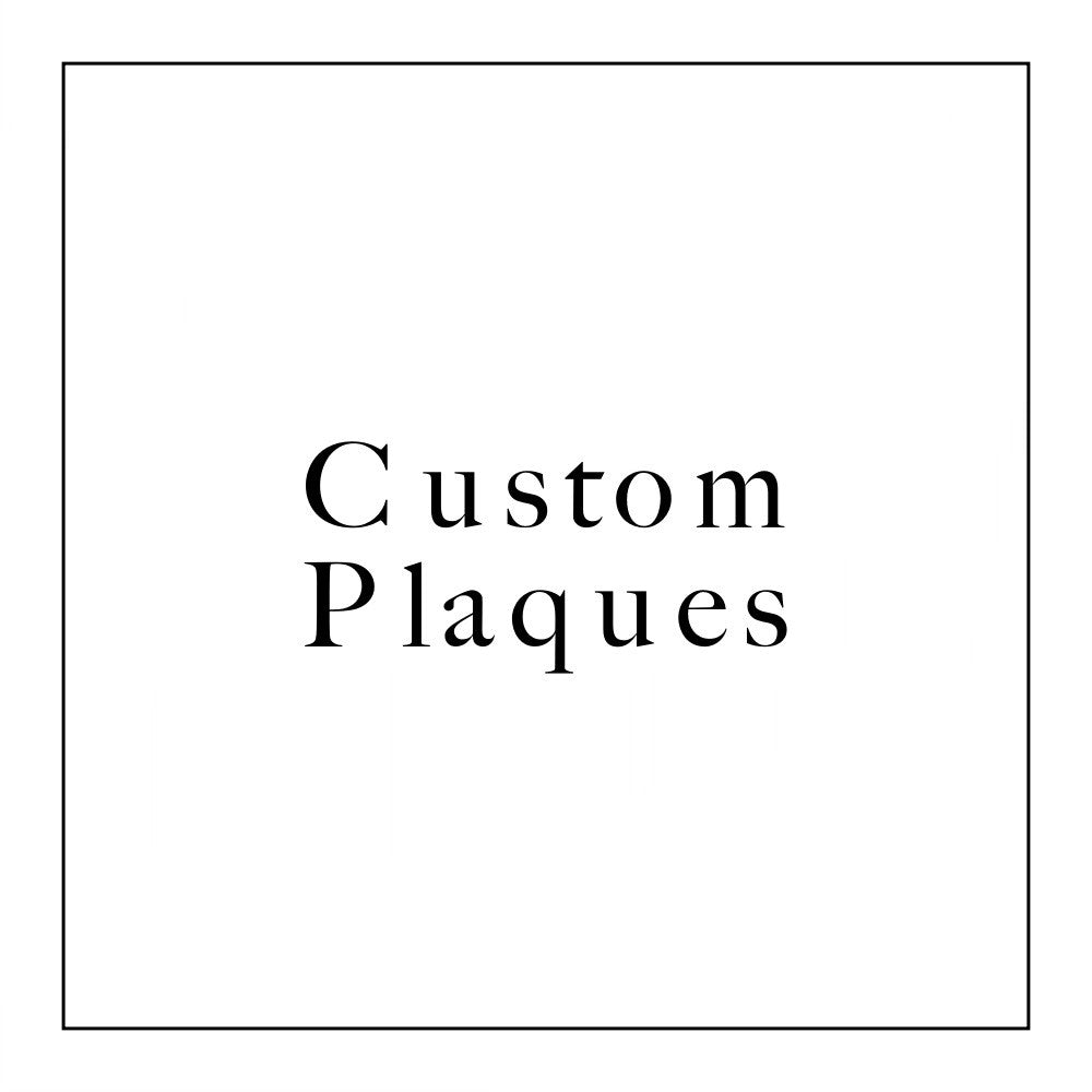 Custom Plaques - ShartrueseWall Decor
