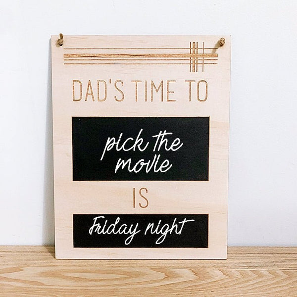 Dad wants to do... Board - ShartrueseHome Decor