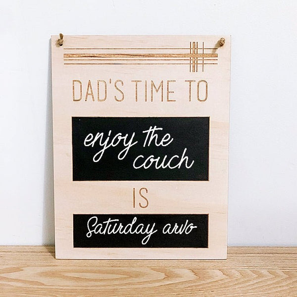 Dad wants to do... Board - ShartrueseHome Decor