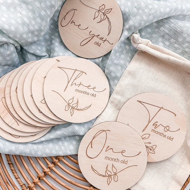 Delicate Milestone Disc Set - 14 Discs - ShartruesePlaque