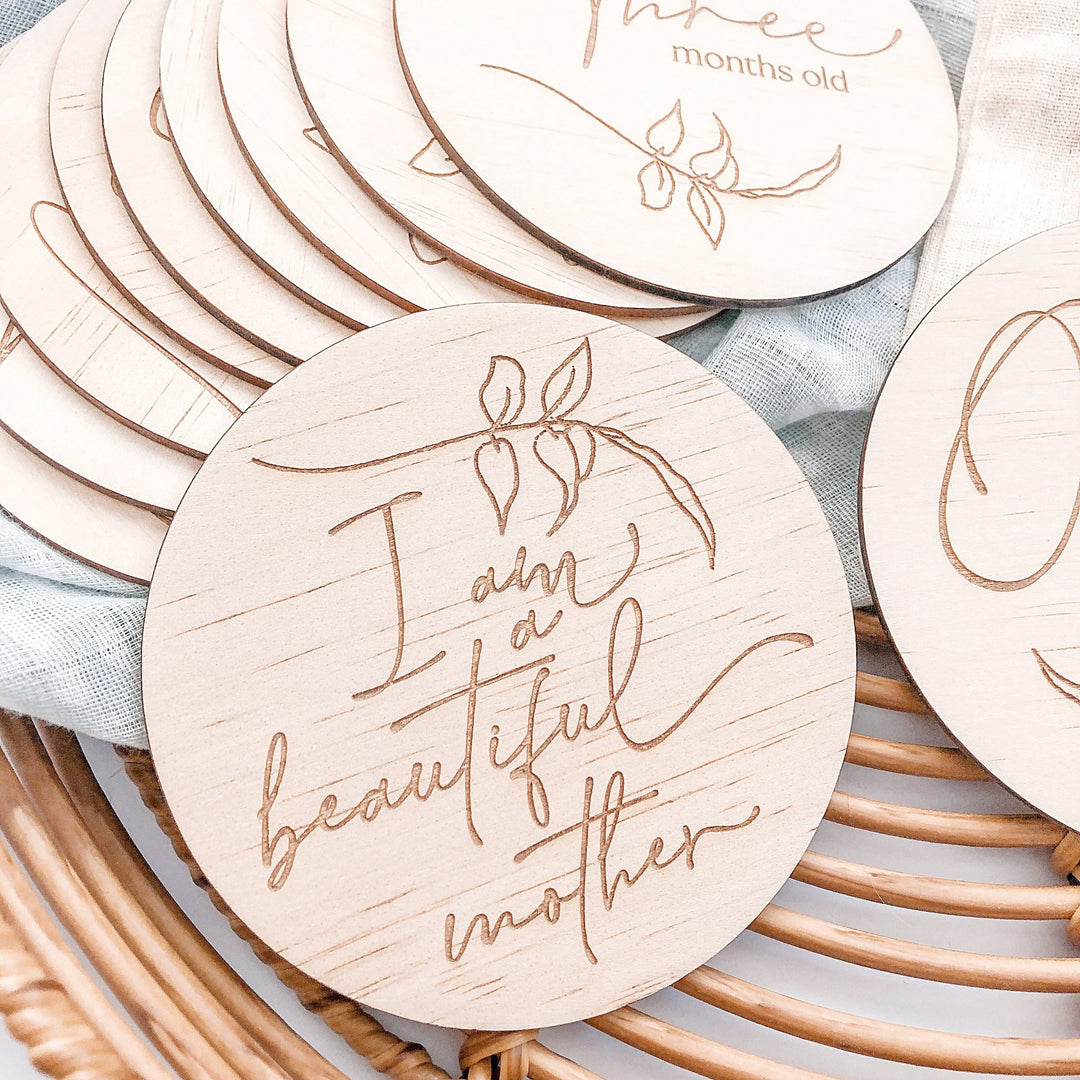 Delicate Milestone Disc Set - 14 Discs - ShartruesePlaque