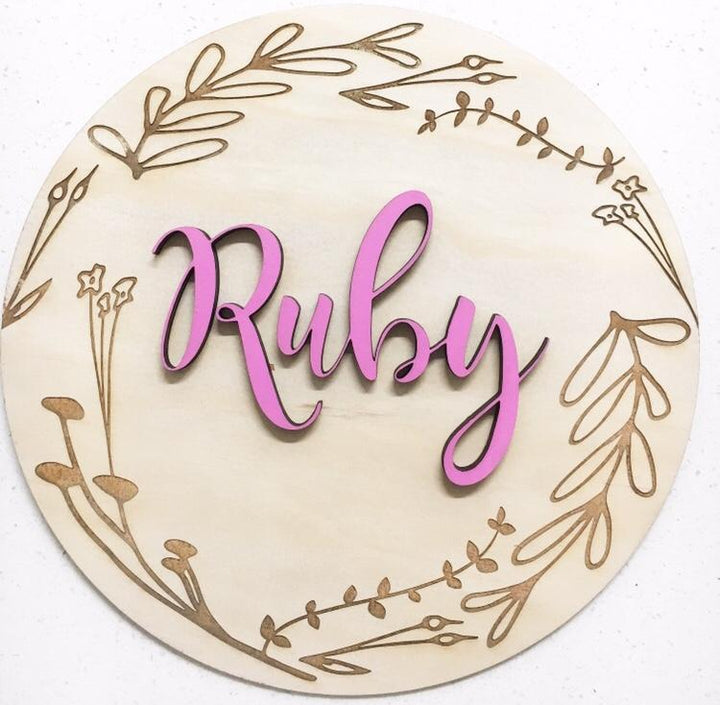 Delicate Wreath Plaque - ShartrueseGoals Plaque