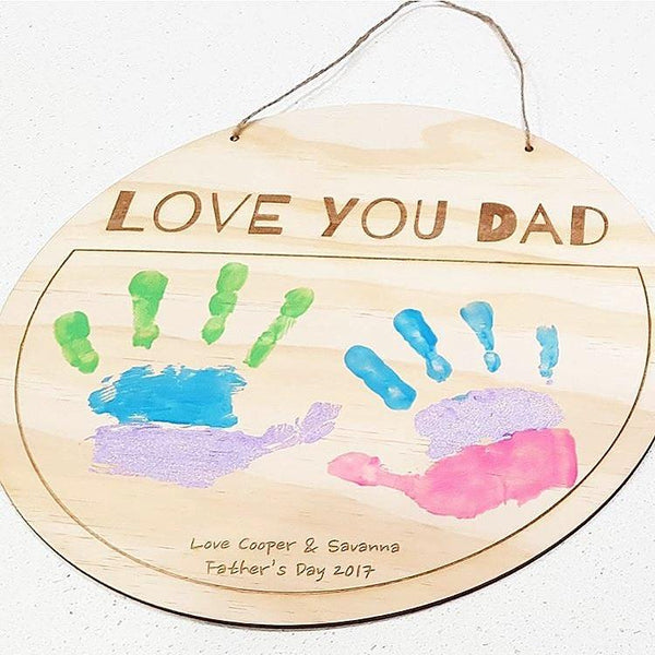 DIY Father's Day Plaque - ShartruesePlaque