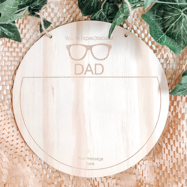 DIY Father's Day Plaque - ShartruesePlaque