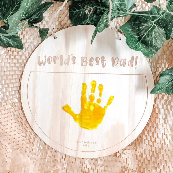 DIY Father's Day Plaque - ShartruesePlaque