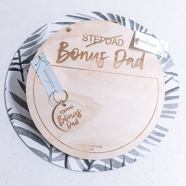 DIY Father's Day Plaque - ShartruesePlaque