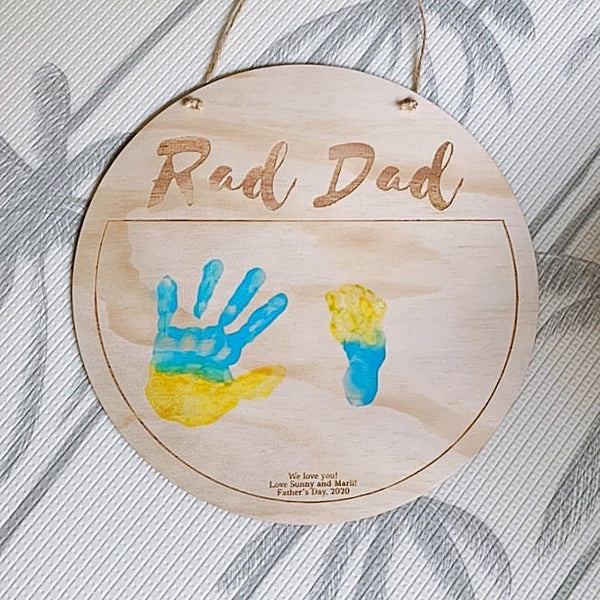 DIY Father's Day Plaque - ShartruesePlaque