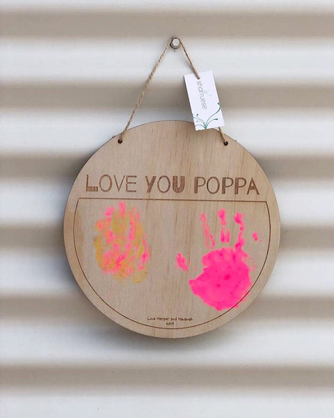 DIY Father's Day Plaque - ShartruesePlaque