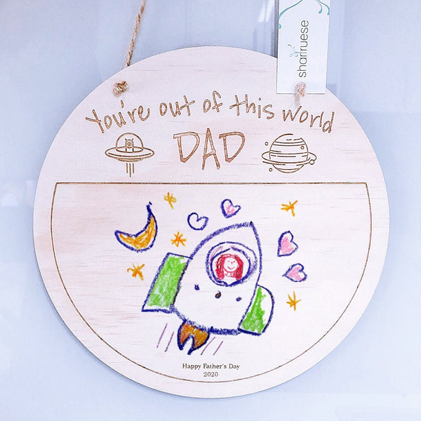 DIY Father's Day Plaque - ShartruesePlaque