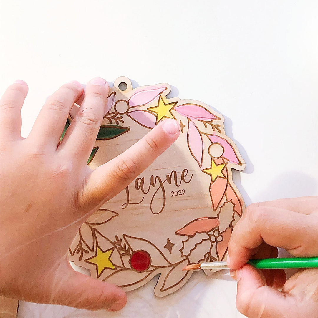 DIY Painting Kit || Christmas Ornament - ShartrueseDIY Painting Plaque