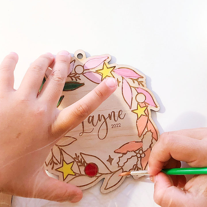 DIY Painting Kit || Christmas Ornament - ShartrueseDIY Painting Plaque