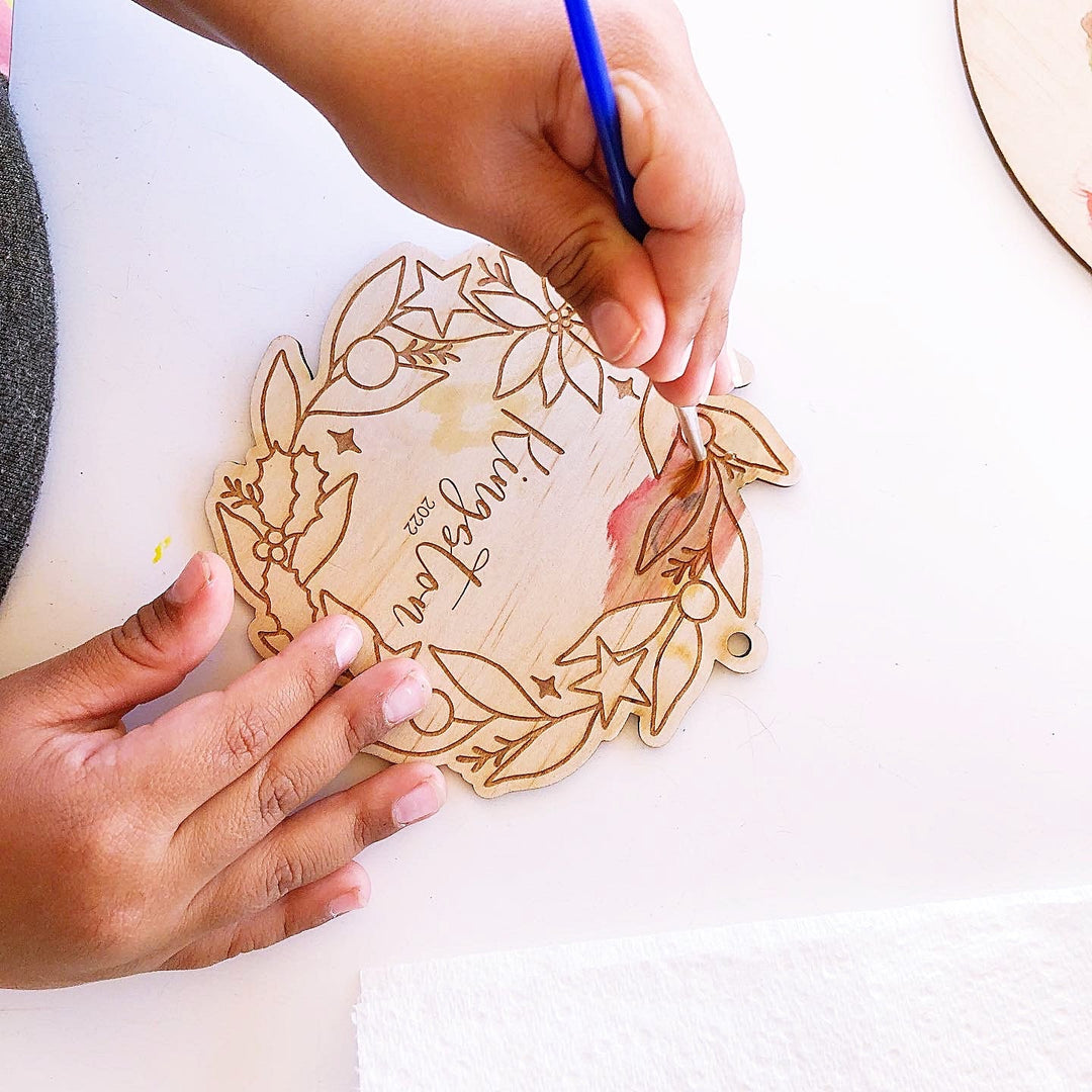 DIY Painting Kit || Christmas Ornament - ShartrueseDIY Painting Plaque