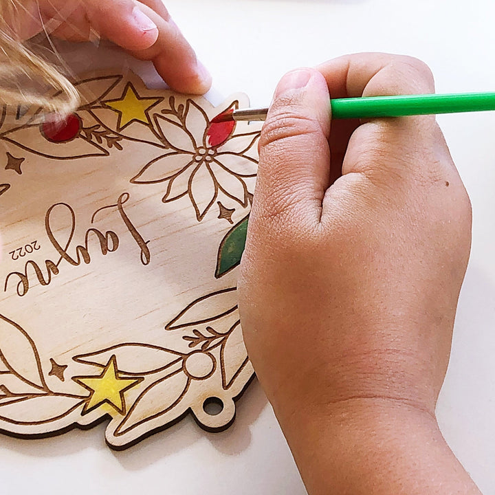 DIY Painting Kit || Christmas Ornament - ShartrueseDIY Painting Plaque