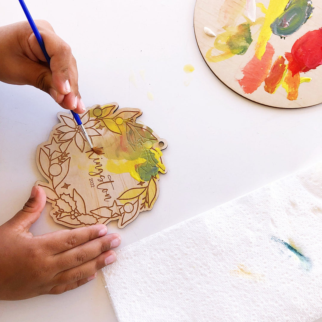 DIY Painting Kit || Christmas Ornament - ShartrueseDIY Painting Plaque
