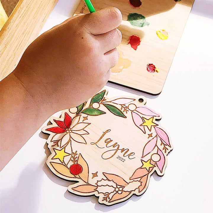 DIY Painting Kit || Christmas Ornament - ShartrueseDIY Painting Plaque