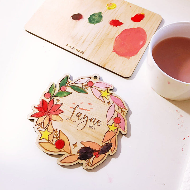 DIY Painting Kit || Christmas Ornament - ShartrueseDIY Painting Plaque
