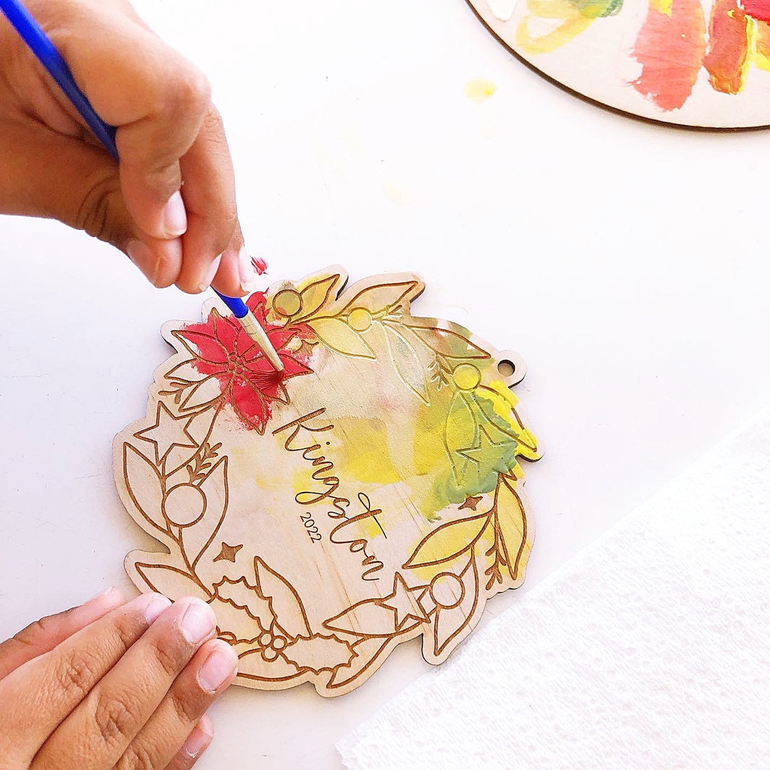 DIY Painting Kit || Christmas Ornament - ShartrueseDIY Painting Plaque