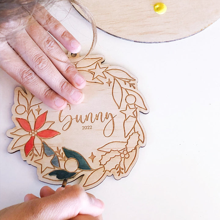 DIY Painting Kit || Christmas Ornament - ShartrueseDIY Painting Plaque