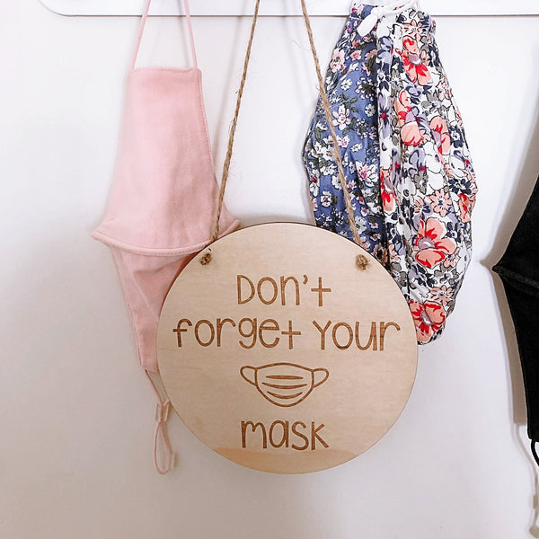 Don't forget your mask - ShartrueseHome Decor