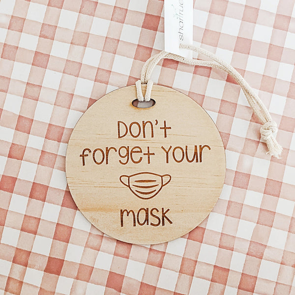 Don't forget your mask - ShartrueseHome Decor