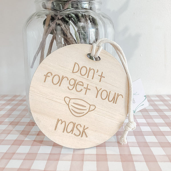 Don't forget your mask - ShartrueseHome Decor