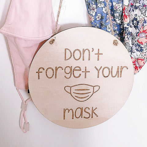 Don't forget your mask - ShartrueseHome Decor