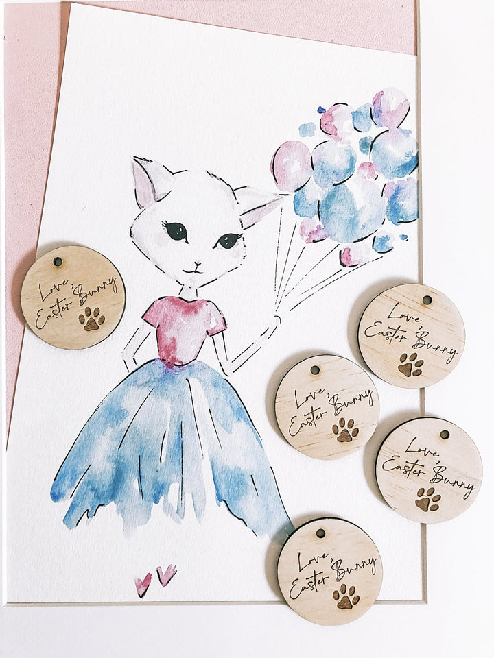 Easter Gift Tags - Shartruese