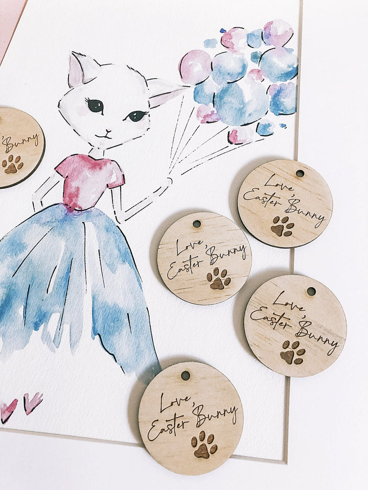 Easter Gift Tags - Shartruese