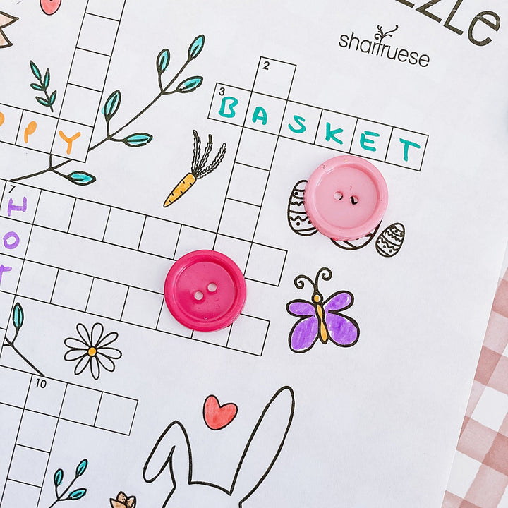 Easter Printable Worksheets Bundle - ShartrueseEaster Activity Worksheets