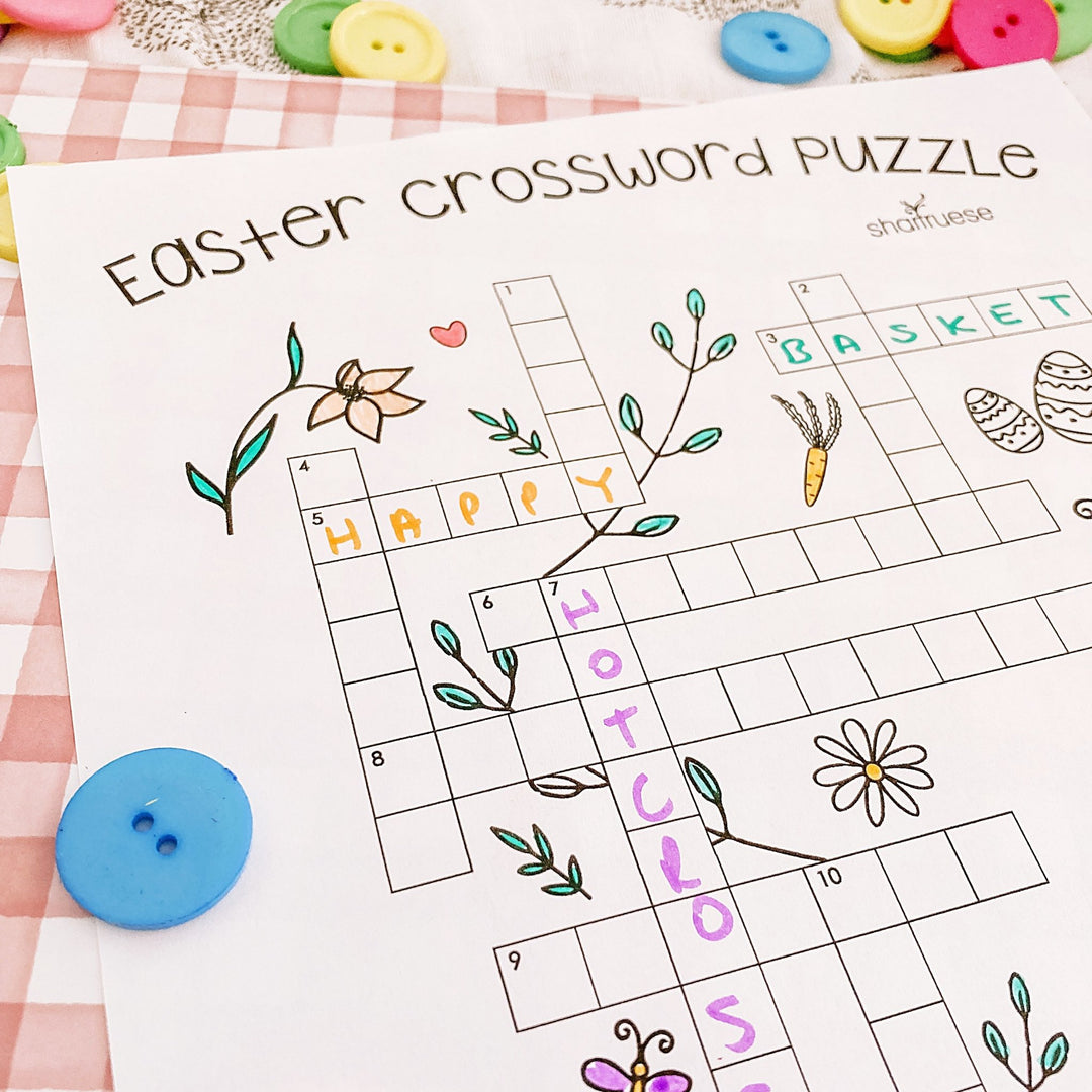 Easter Printable Worksheets Bundle - ShartrueseEaster Activity Worksheets