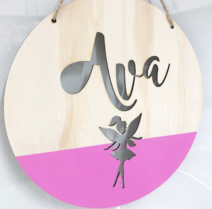 Fairy Wall Plaque - Shartruese