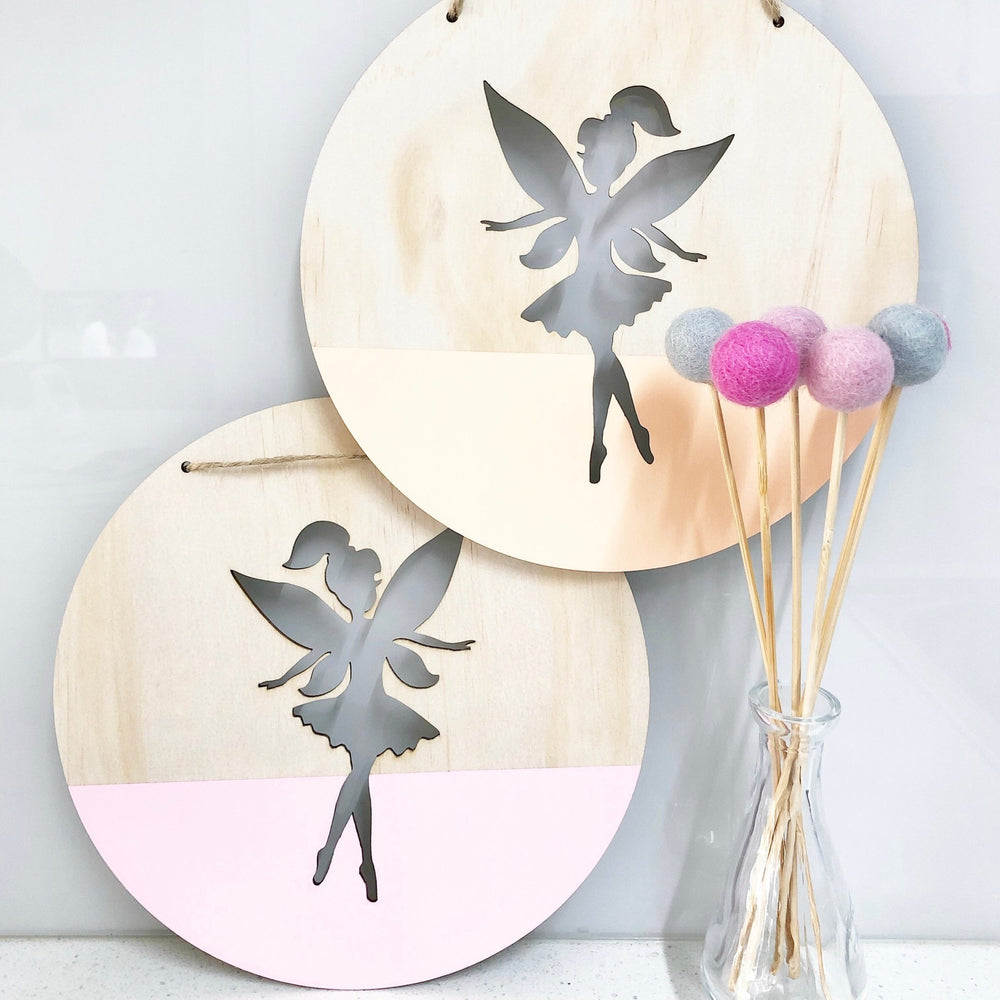 Fairy Wall Plaque - Shartruese