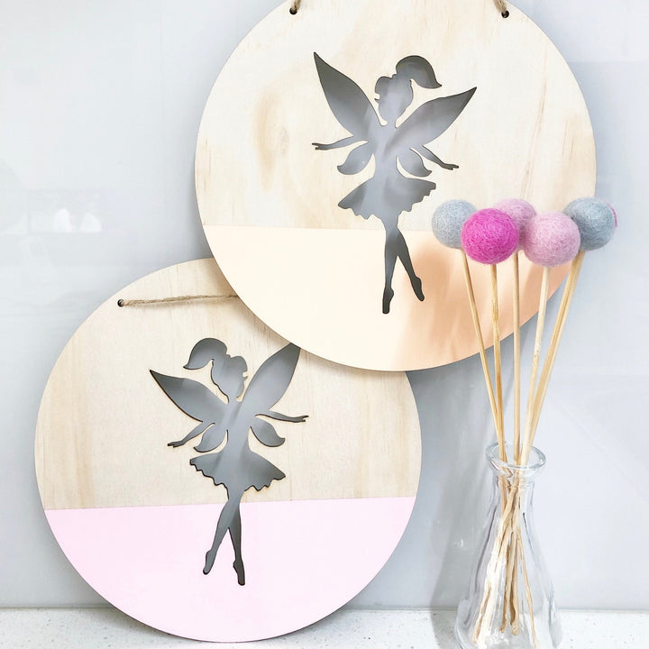 Fairy Wall Plaque - Shartruese