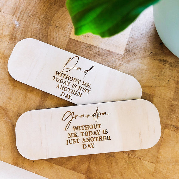 Father's Day Bookmarks - Shartruese Affordable Gifts Book Lovers Readers