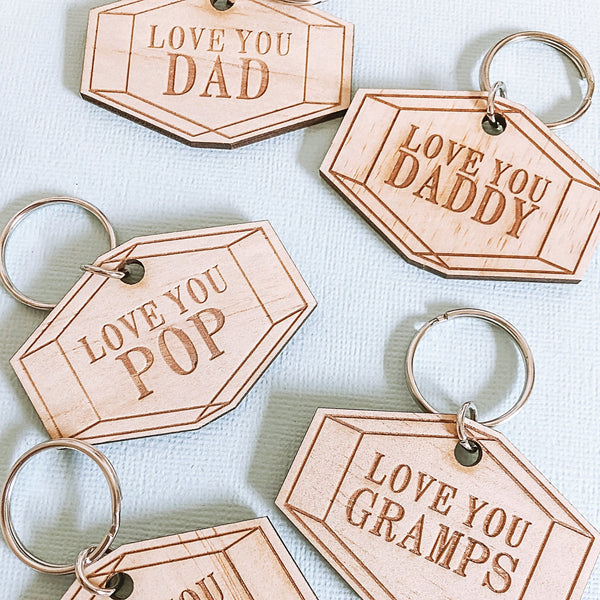 Father's Day Key Chains Keychains - Shartruese Affordable Gifts Unique Hard to find