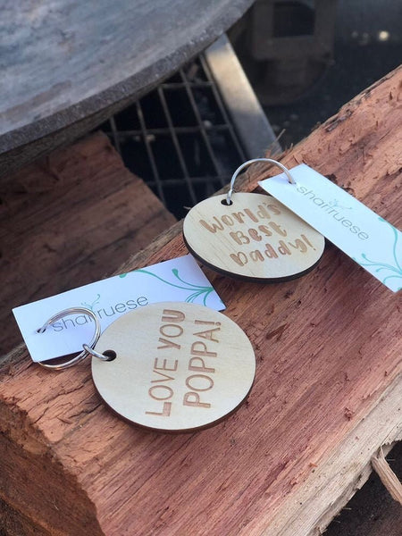 Father's Day Key Chains - Shartruese Father's Day Key Chains Keychains - Shartruese Affordable Gifts Unique Hard to find