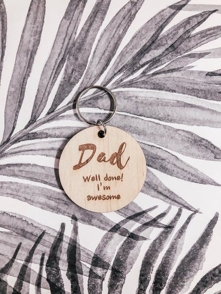 Father's Day Key Chains - Shartruese Father's Day Key Chains Keychains - Shartruese Affordable Gifts Unique Hard to find