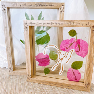 Framed Flower Press - Shartruese