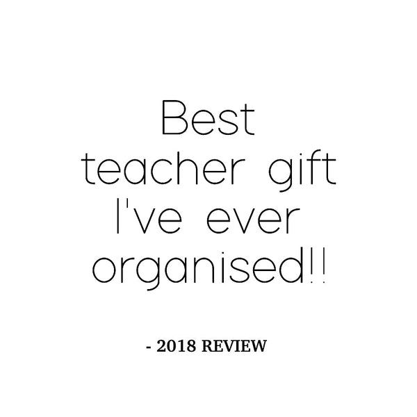 Group Teacher Gift Plaque - Shartruese