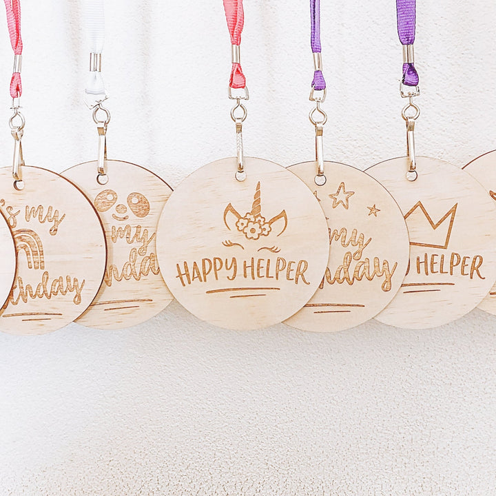 Happy Helper Lanyard - Shartruese